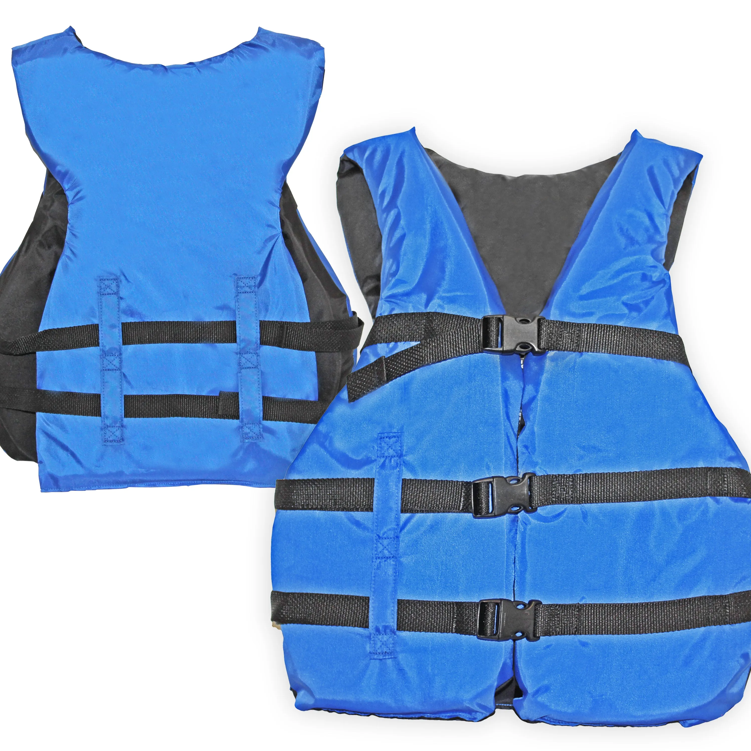 10 Pack Life jacket paddle vest; Coast Guard approved Type III PFD life vest flotation device; Jet ski, wakeboard, kayak; Ideal extra life jacket for pontoon boat