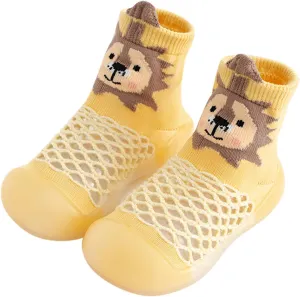 6t Shoe Girl Infant Boys Girls Animal Prints Cartoon Shoes Toddler Breathable Mesh The Floor Non Slip Mes Shoes Size