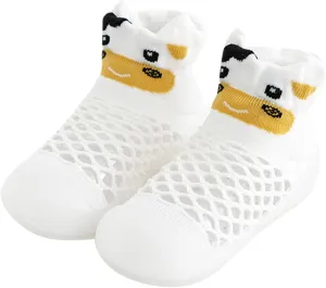 6t Shoe Girl Infant Boys Girls Animal Prints Cartoon Shoes Toddler Breathable Mesh The Floor Non Slip Mes Shoes Size
