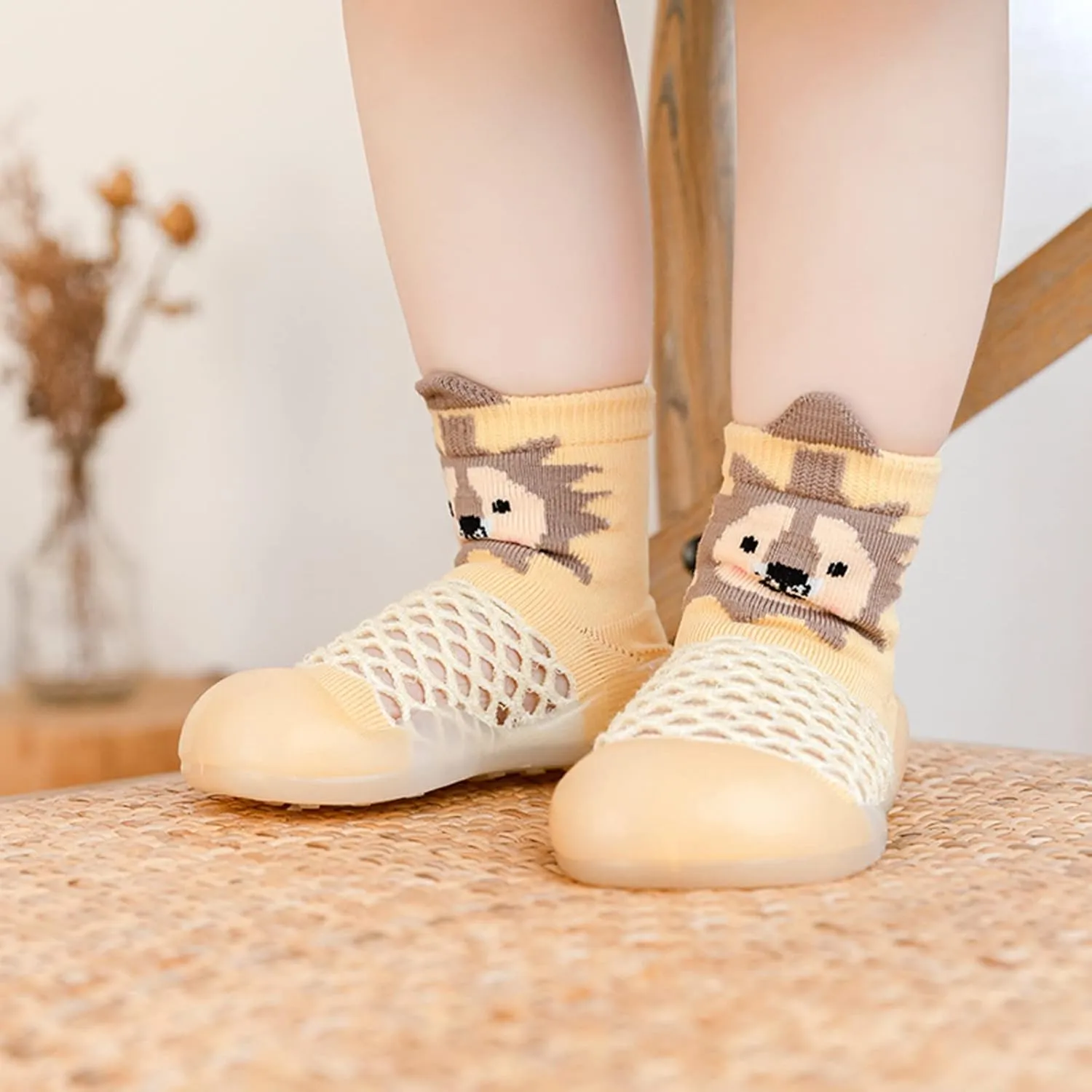 6t Shoe Girl Infant Boys Girls Animal Prints Cartoon Shoes Toddler Breathable Mesh The Floor Non Slip Mes Shoes Size