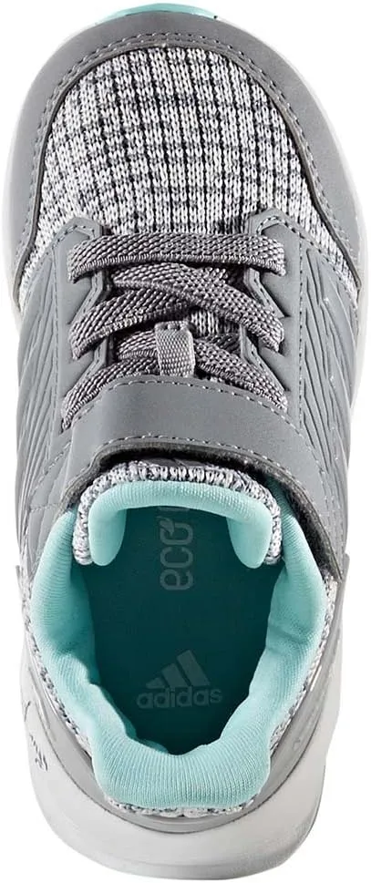 Adidas RapidaRun Lux Infant Aqua/Grey Infant Shoes (DA9121)
