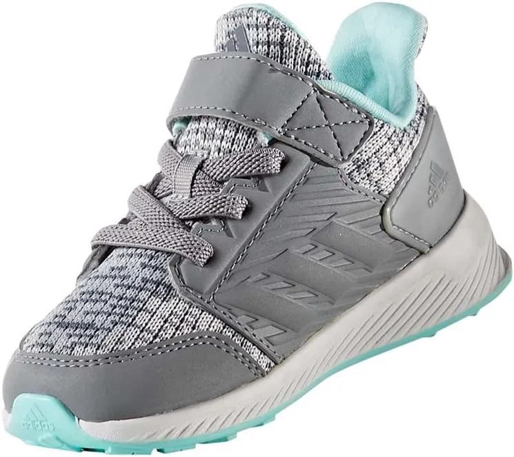 Adidas RapidaRun Lux Infant Aqua/Grey Infant Shoes (DA9121)