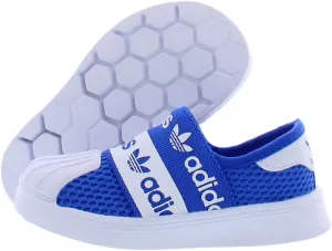 adidas Superstar Smr 360 Baby Boys Shoes Size 9, Color: Blue/White
