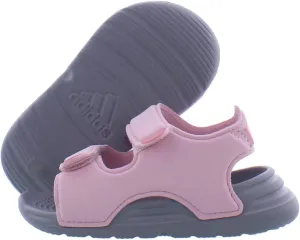 adidas Swim Sandal Baby Girls Shoes Size 6, Color: Pink