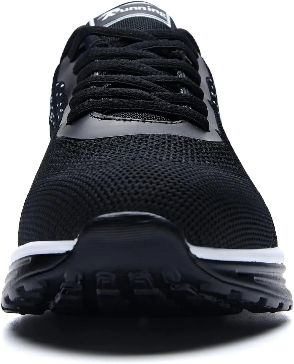 Autper Mens Athletic Running Tennis Shoes Lightweight Sport Gym Jogging Walking Sneakers US 6.5-US12.5