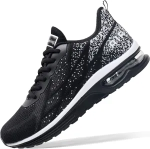 Autper Mens Athletic Running Tennis Shoes Lightweight Sport Gym Jogging Walking Sneakers US 6.5-US12.5