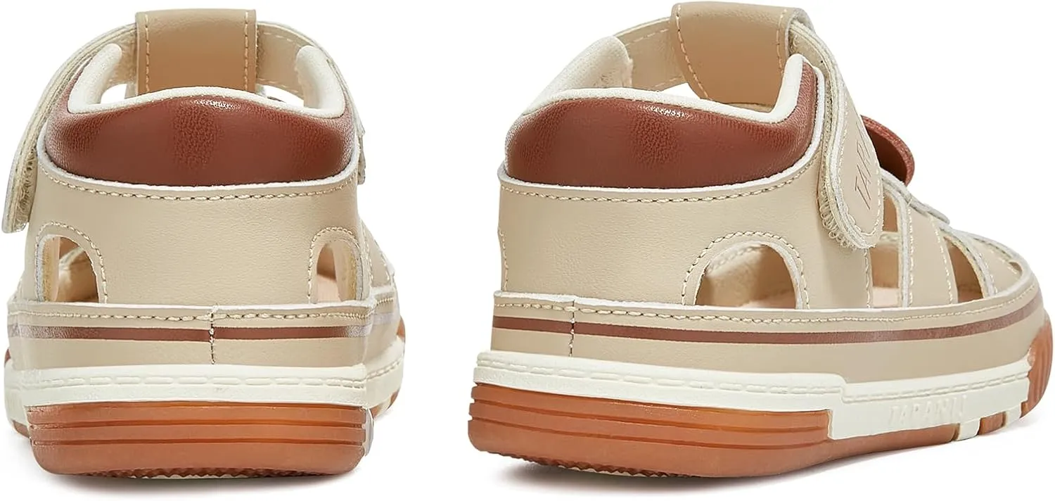 Baby and Toddler Boys & Girls Summer Sneakers Lightweight Sandals Breathable Strap Athletic Running Squeak Shoes Prevention of Child Wandering