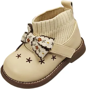 Baby Booties Girls and Boys Children's Casual Shoes Mesh Soft Sole Breathable Sports Short Boots Soft Sole Sneakers