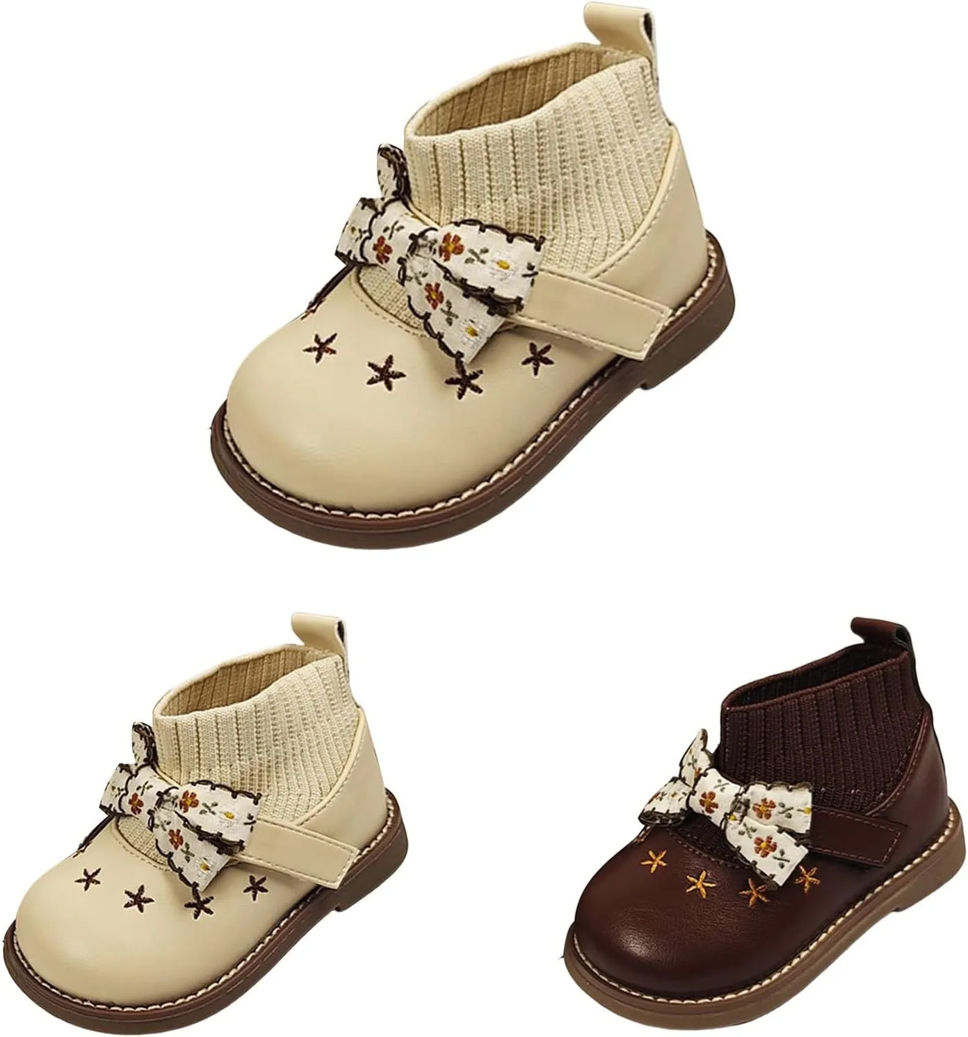 Baby Booties Girls and Boys Children's Casual Shoes Mesh Soft Sole Breathable Sports Short Boots Soft Sole Sneakers