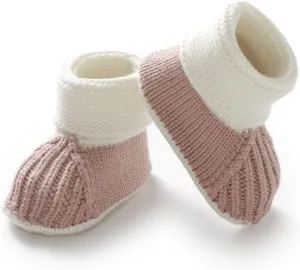 Baby Booties Newborn First Walkers Cozy Shoes Warm Knit Soft Toddler Infant Boy Girl Booties