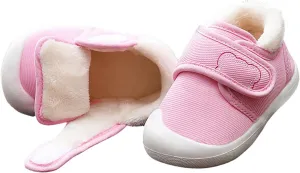 Baby Boy Girl Sneakers Fall and Winter Soft Sole Non Slip Padded Cotton Shoes Lightweight Toddler 7 Toddler Boy Shoes