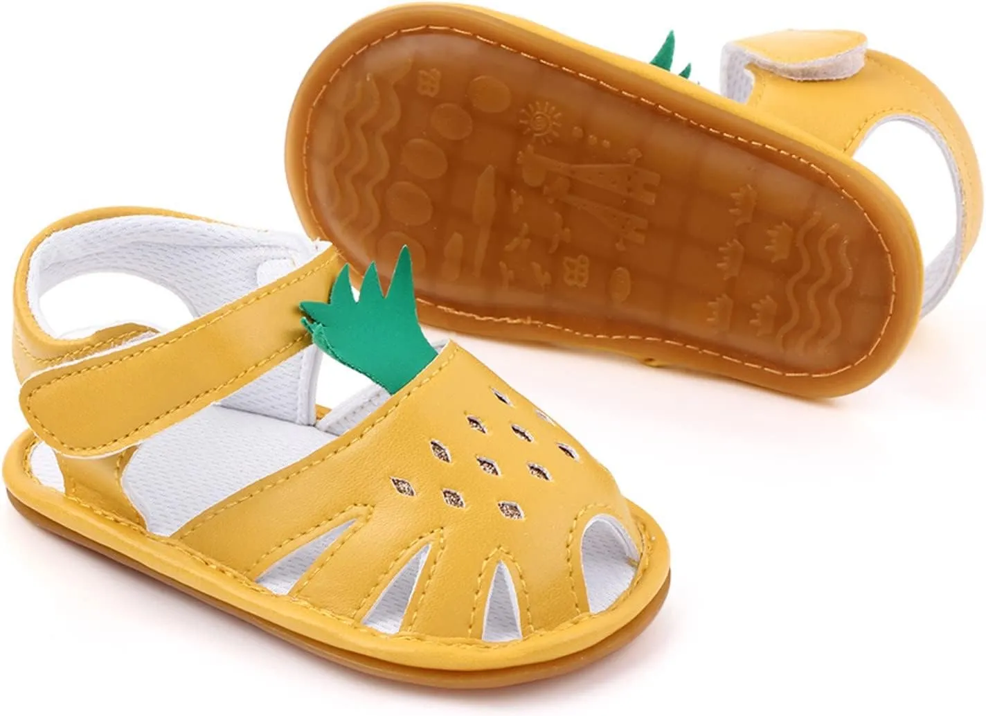 Baby Boy Sandals Comfort Premium Summer Outdoor Casual Beach Shoes With Ankle Strap Flower Flat Shoes