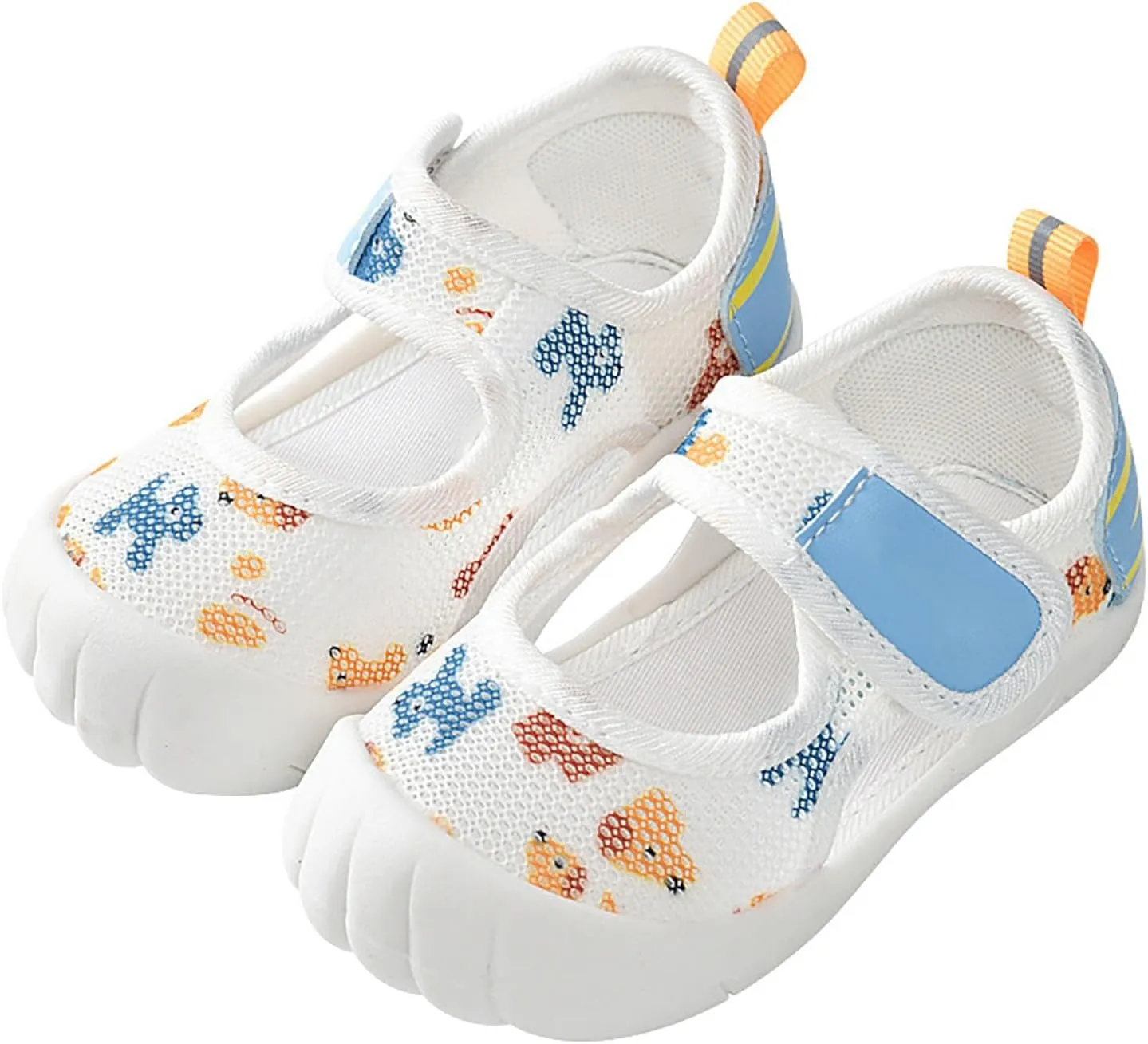 Baby Boys Girls Barefoot Swim Pool Water Shoes Beach Walking Sandals Athletic Cute Dog Print Breathable Sneakers