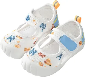 Baby Boys Girls Barefoot Swim Pool Water Shoes Beach Walking Sandals Athletic Cute Dog Print Breathable Sneakers