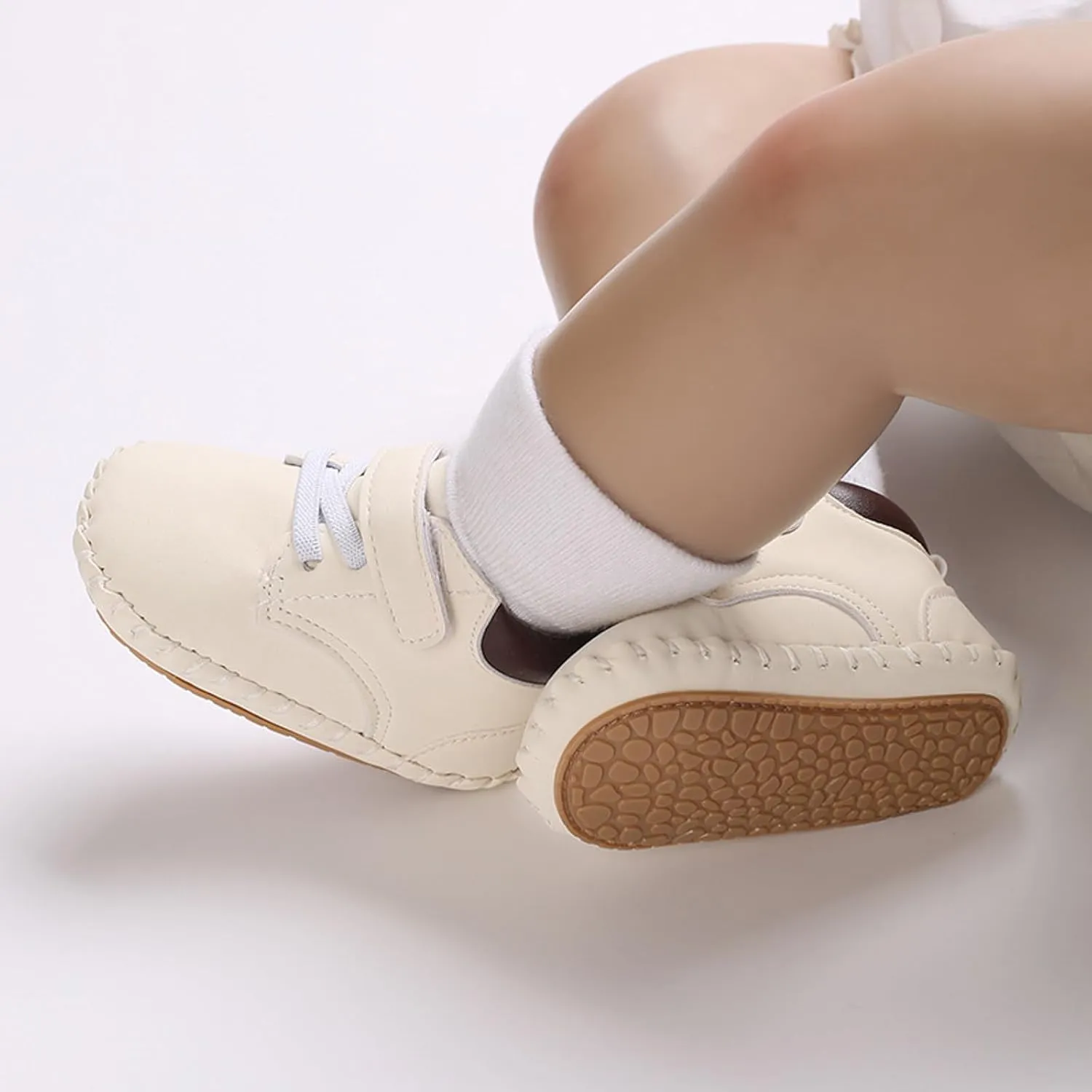 Baby Boys Girls High-Top Ankle Shoes Non Slip Soft Sole Comfortable Prewalker First Walking Sneakers for Toddler