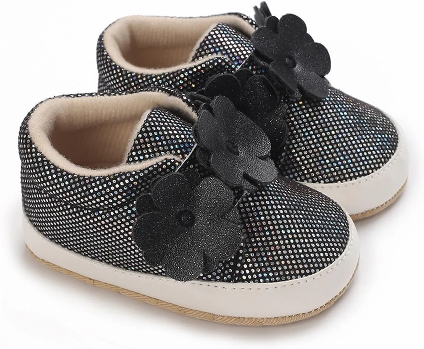 Baby Boys Girls High Top Sneakers Soft Soles Anti Infant Ankle Shoes Toddler Prewalker Crib Shoes Big Girls