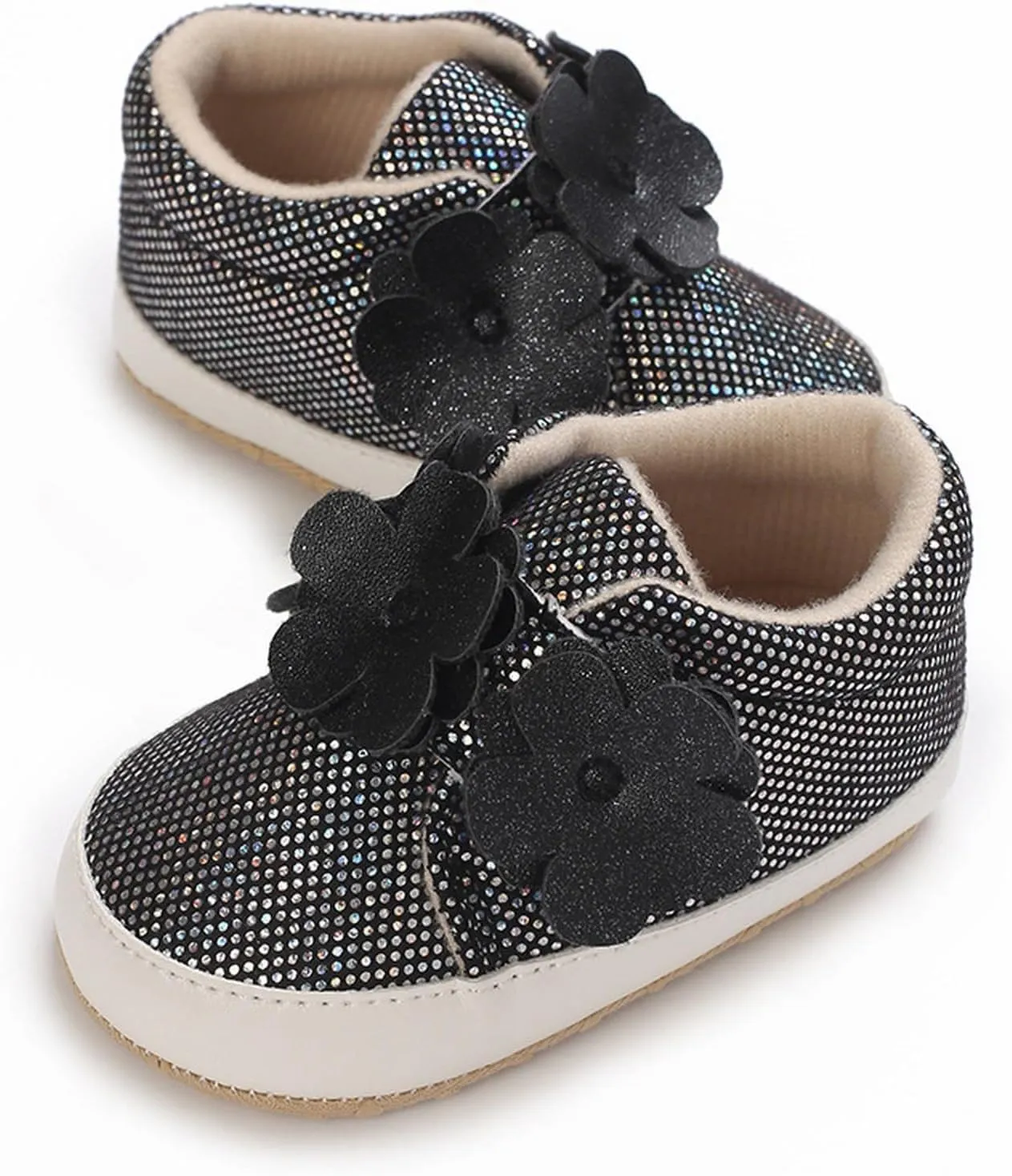 Baby Boys Girls High Top Sneakers Soft Soles Anti Infant Ankle Shoes Toddler Prewalker Crib Shoes Big Girls