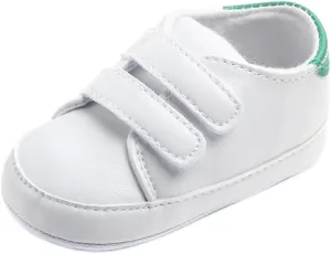 Baby Boys Girls Shoes Toddler High-Top Ankle Canvas Infant Sneakers Soft Sole Newborn First Walkers Crib Shoes