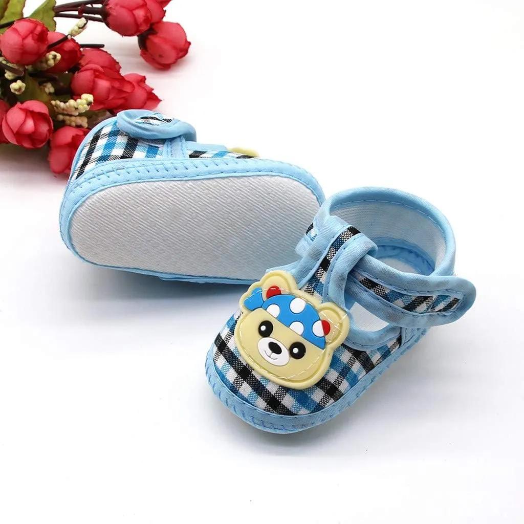 Baby Boys Girls Sneakers Soft Anti-Slip Sole Walking Shoes Newborn Infant Toddler Crib Pre-Walkers Oxford Shoes