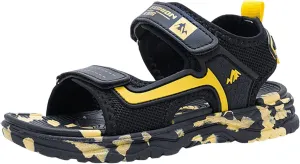 Baby Boys Girls Toddler Summer Shoes Sandals Outdoor Beach Anti-Slip Lightweight Soft Sole (Black, 13.5 Little Child)