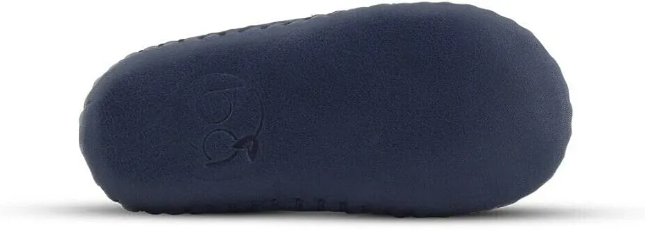 Baby Boys Pre-Walker Crib Genuine Leather Hand Assembled Open Side Lace Soft Sole Shoe