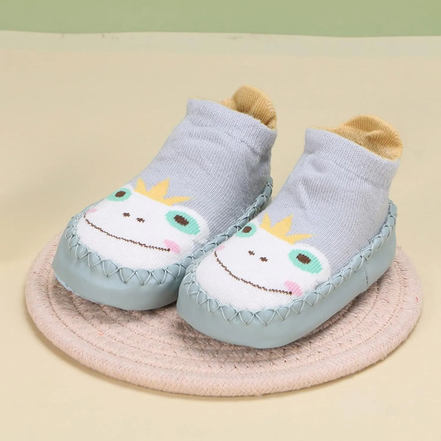 Baby Cute Cartoon Socks Shoes Children Toddler Shoes Flat Bottom Non Slip Floor Sports Shoes Baby Walking Shoes