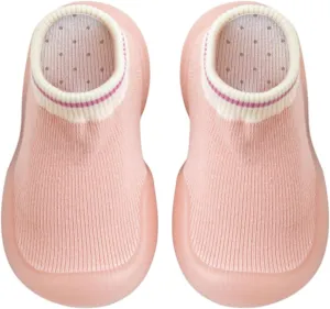 Baby Girl Boy Indoor Toddlers Breathable Walking Shoes Warm Elastic Sock Shoes Outdoor Sneakers Fall Girls Canvas Shoes