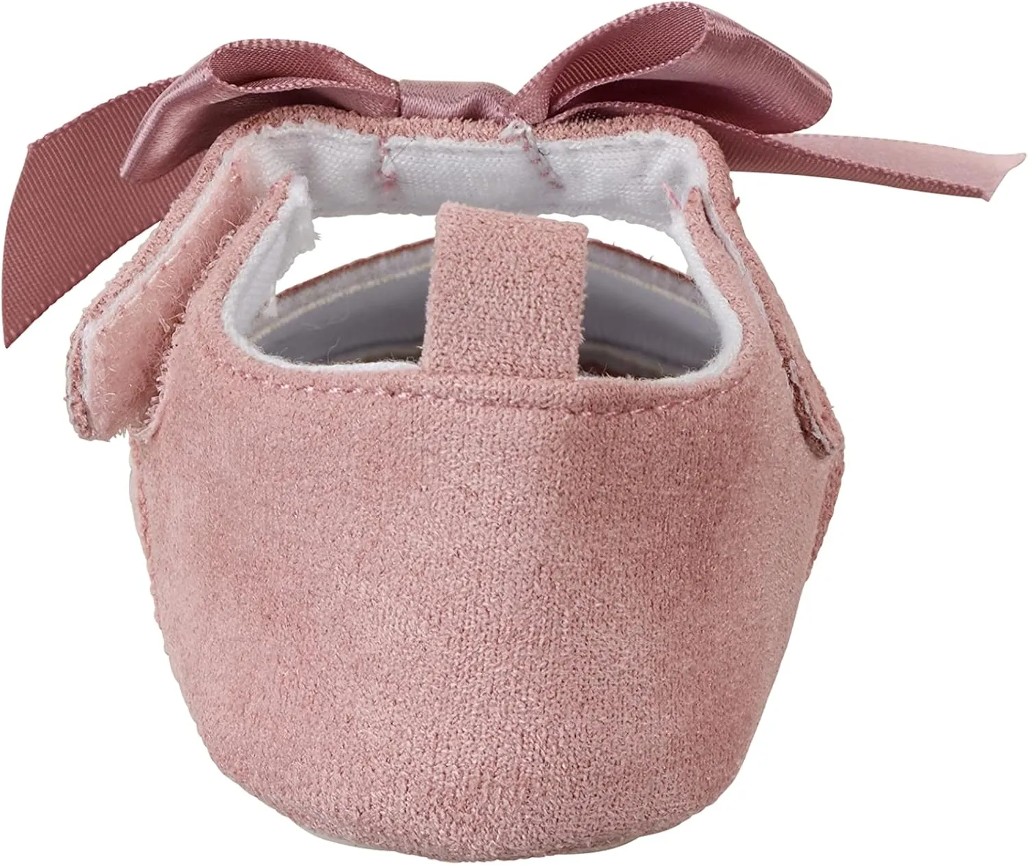 baby-girls baby ballerina bowFlat slip-on shoe