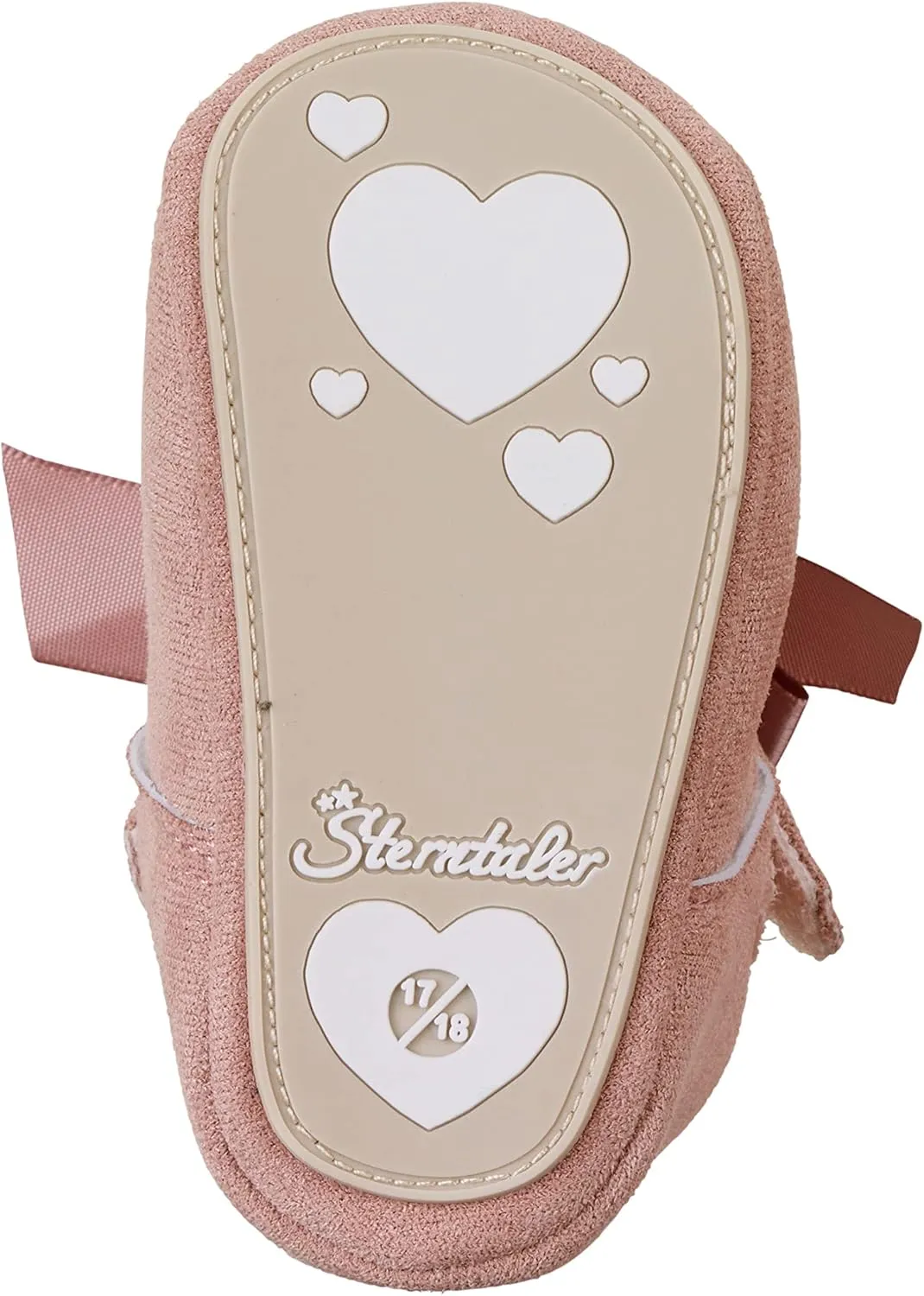 baby-girls baby ballerina bowFlat slip-on shoe