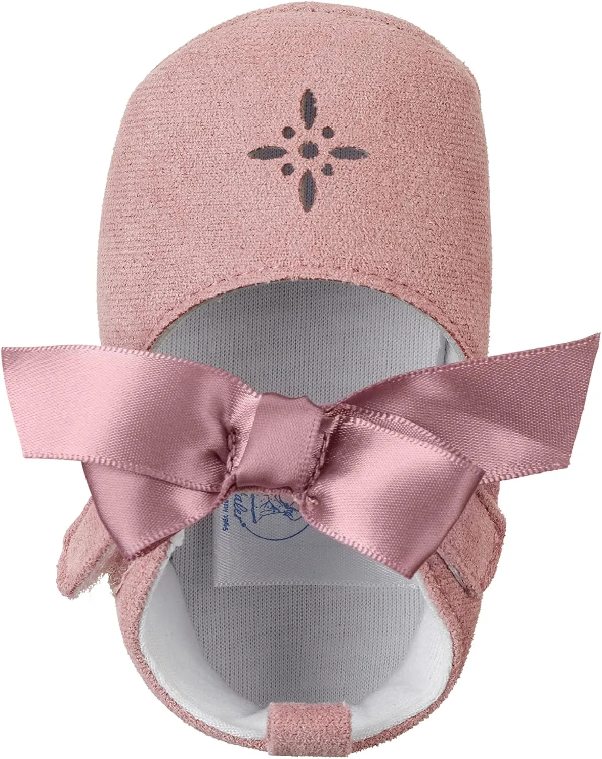 baby-girls baby ballerina bowFlat slip-on shoe