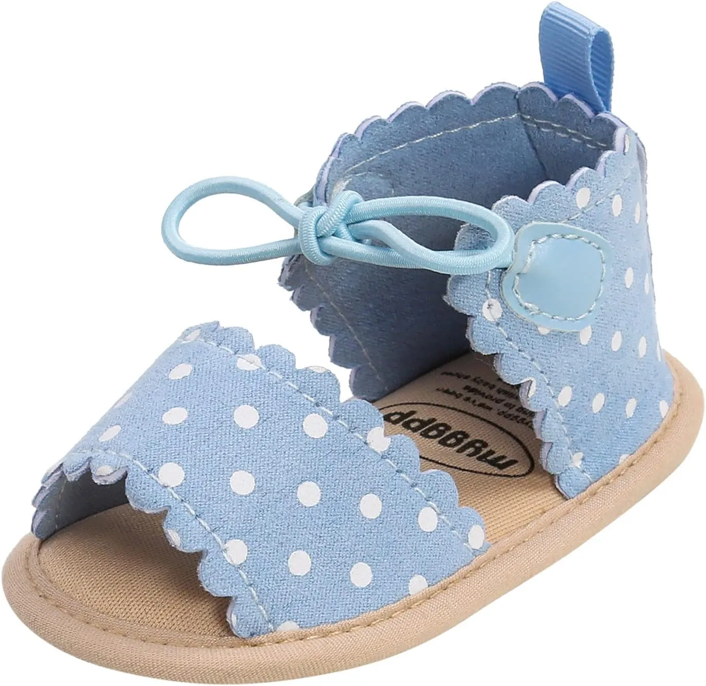 Baby Girls Boys Sandals Infant Toddler High Top Shoes Lightweight Anti-Slip Soft Sole Flat Shoes Summer (Blue, 11-6M)