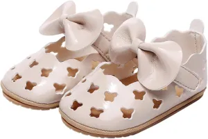 Baby Girls Boys Sandals Infant Toddler Shoes Anti-Slip Soft Sole Breathable Flat Shoes Casual Summer (Beige, 5 Toddler)