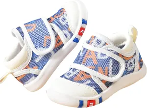 Baby Girls Boys Sandals Infant Toddler Shoes First Walking Shoes Mesh Soft Sole Breathable Sneakers (Blue, 5 Infant)