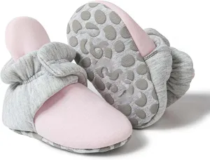 Baby Girls Boys Shoes Socks Solid Color Knitted Plush Soft Sole Anti-Slip Warm Winter Indoor Outdoor Casual Shoes