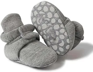 Baby Girls Boys Shoes Socks Solid Color Knitted Plush Soft Sole Anti-Slip Warm Winter Indoor Outdoor Casual Snap Booties