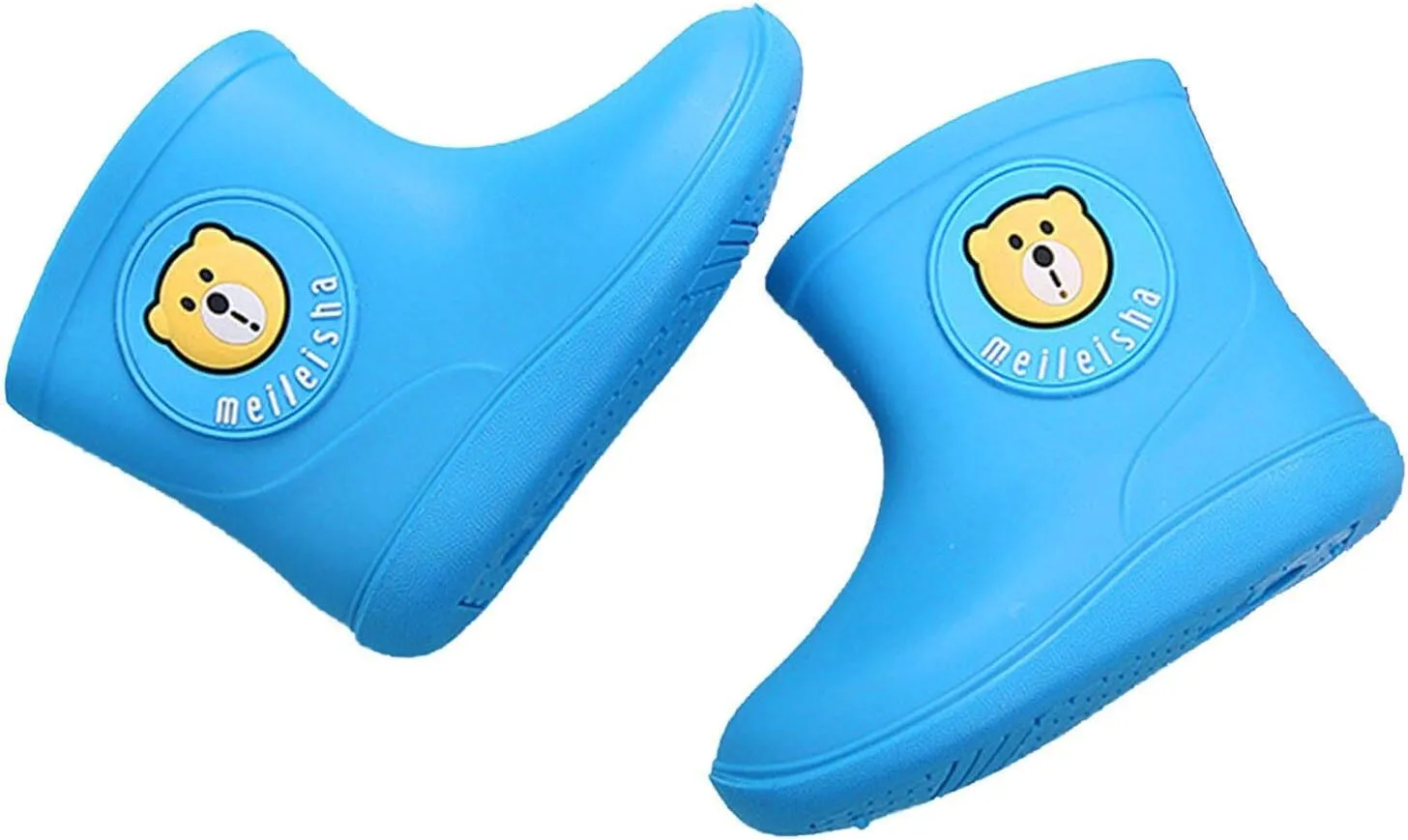 Baby Rain Shoes for 2-7 Years Old, Kids Toddler Boys Girls Cartoon Animal Rubber Waterproof Rain Boots Galoshes