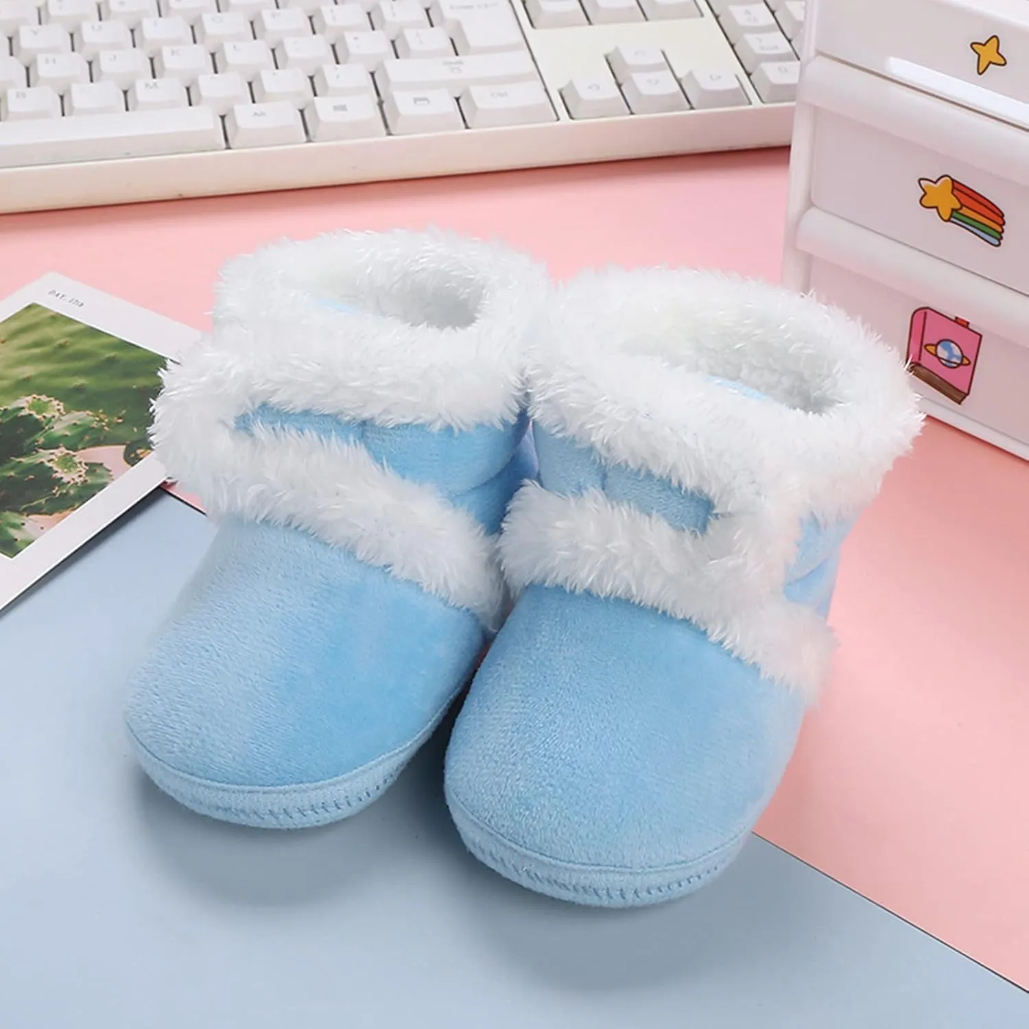 Baby Shoes Baby Toddler Shoes Warm Booties Shoes Fashion Printing Non Slip Breathable Boots Sock Shoes for Baby Boy