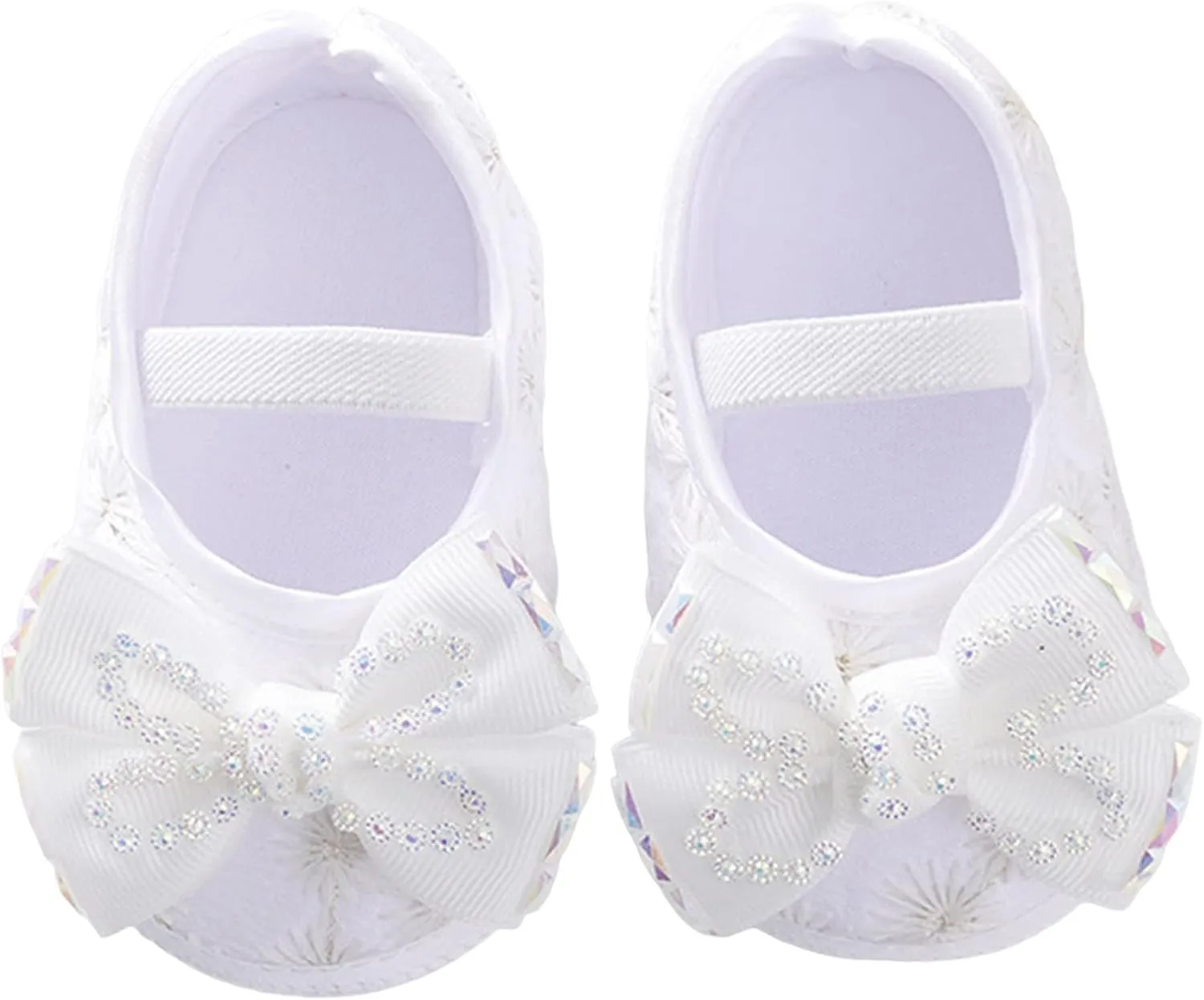 Baby Shoes Fashion Soft Sole Toddler Shoes Pearl Dress Flower Princess Shoes Toddler Shoes Fuzzy Slippers
