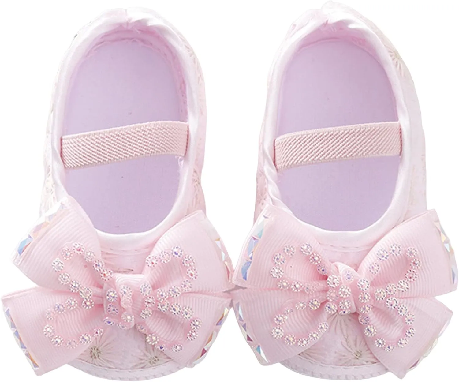 Baby Shoes Fashion Soft Sole Toddler Shoes Pearl Dress Flower Princess Shoes Toddler Shoes Fuzzy Slippers