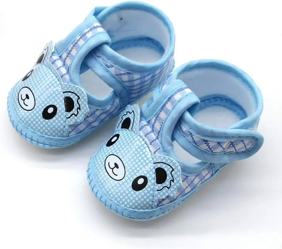 Baby Shoes Newborn Baby Girls Cartoon Prewalker Soft Sole Sandals Single Shoes House Shoes