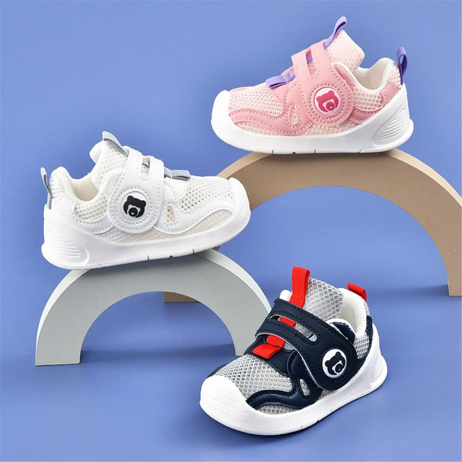 Baby Sneakers Boys Girls Infant Shoes First Walking Shoes Newborn Crib Shoes Toddler Slip On Shoes