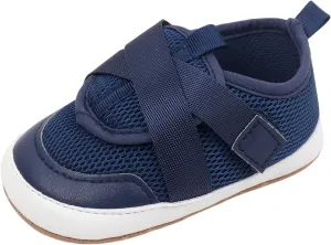 Baby Sneakers Girls Boys Lightweight Breathable Mesh First Walking Shoes Flat Bottom Footwear First Petite Baby Shoes