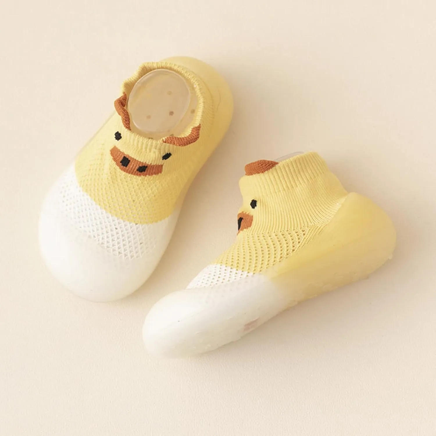 Baby Sock Shoes Boys Girls First Walking Shoes Non-Slip Slippers Soft Sole Sneakers Toddler Infant Babygirl