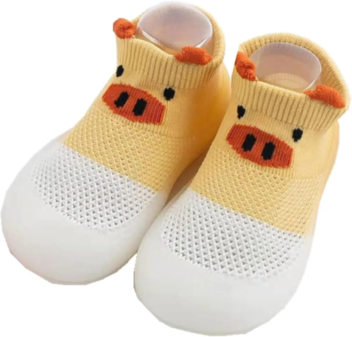 Baby Sock Shoes Boys Girls First Walking Shoes Non Slip Soft Sole Sneakers Toddler Infant Shoes