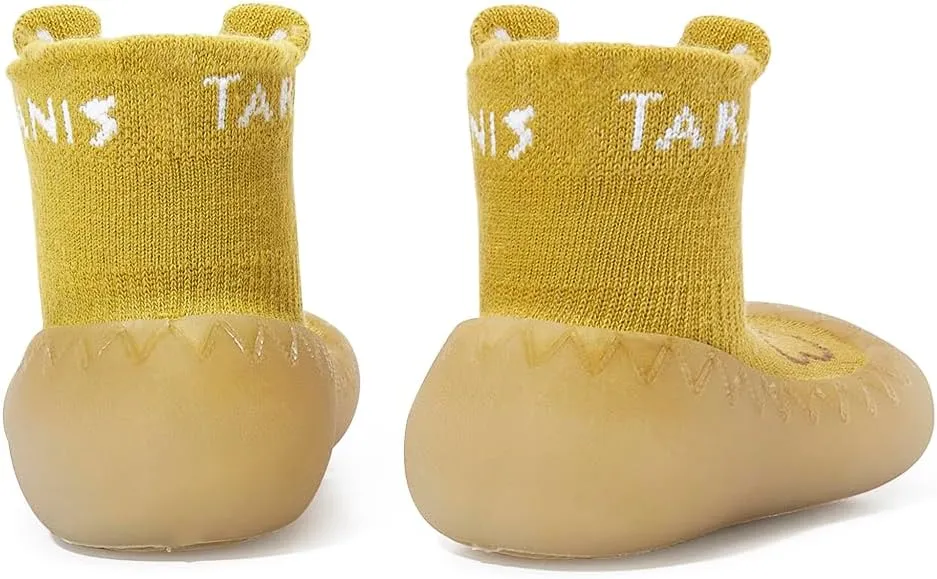 Baby Sock Shoes Walking Shoes Infant Breathable Slippers with Soft Rubber Sole Boys Girls Grip Socks