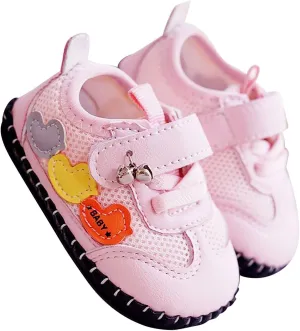 Baby Toddler Sandals Infant Girls Boys Shoes Mesh Outdoor First Walkers Soft Sole Flat Shoes Summer (RD1, 4.5 Infant)