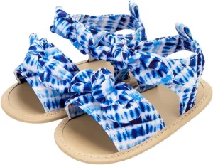 Baby Toddler Sandals Infant Girls Boys Shoes Summer Beach Shoes Walking Shoes Soft Sole Flat Shoes (Blue, 12 Infant)