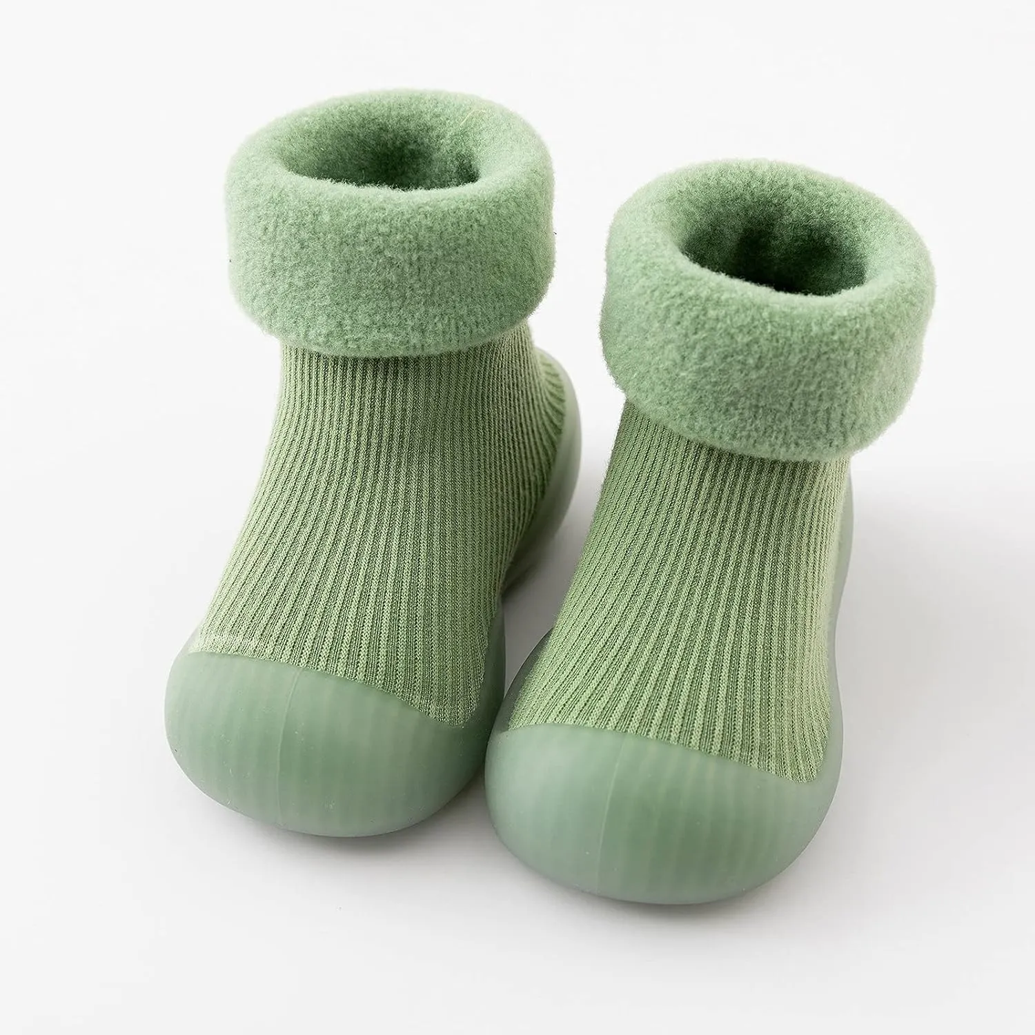 Baby Toddler Sock Shoes Infant Knit Soft Rubber Sole Shoes Walking Shoes Anti-Slip for Kids Baby Girls Boys
