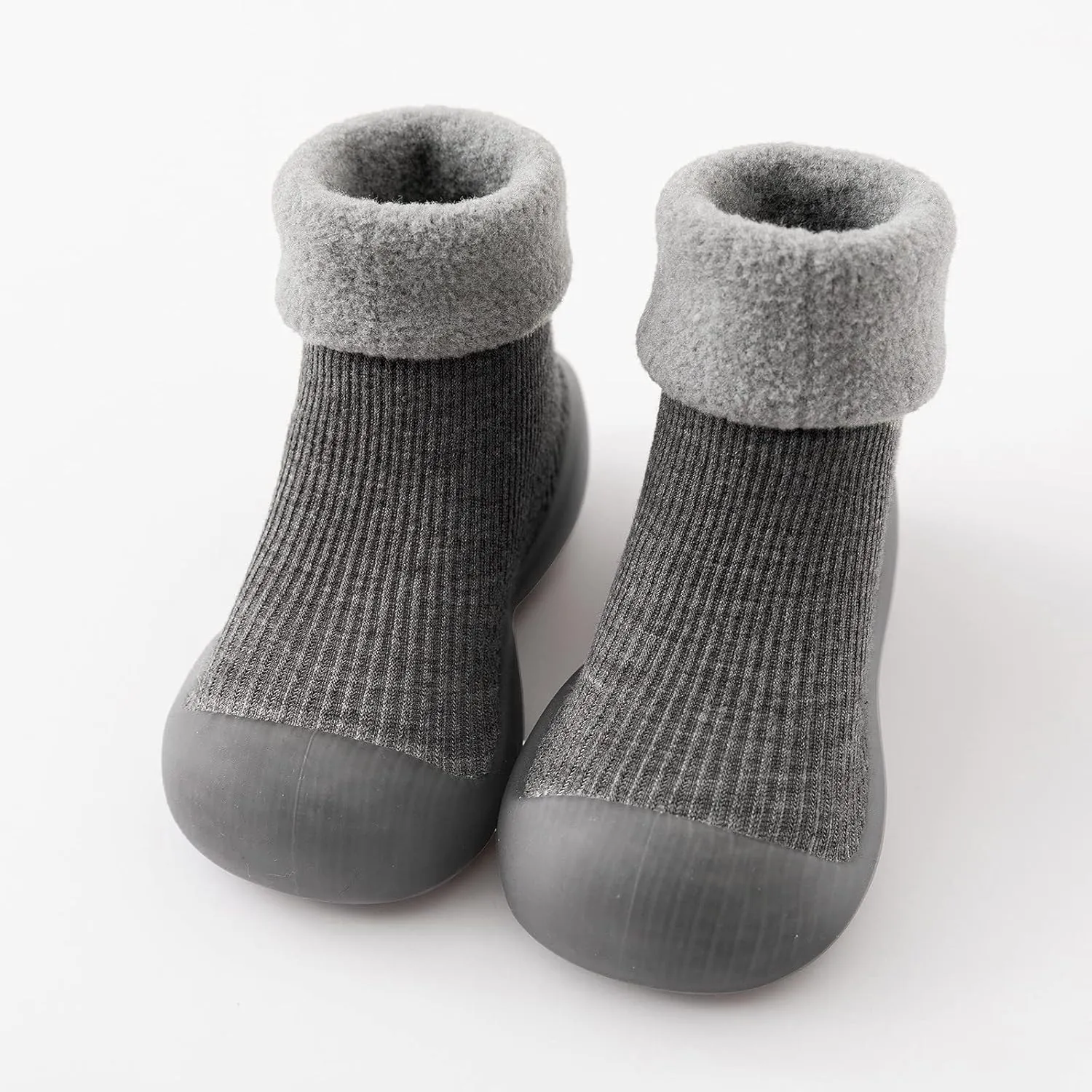 Baby Toddler Sock Shoes Infant Knit Soft Rubber Sole Shoes Walking Shoes Anti-Slip for Kids Baby Girls Boys