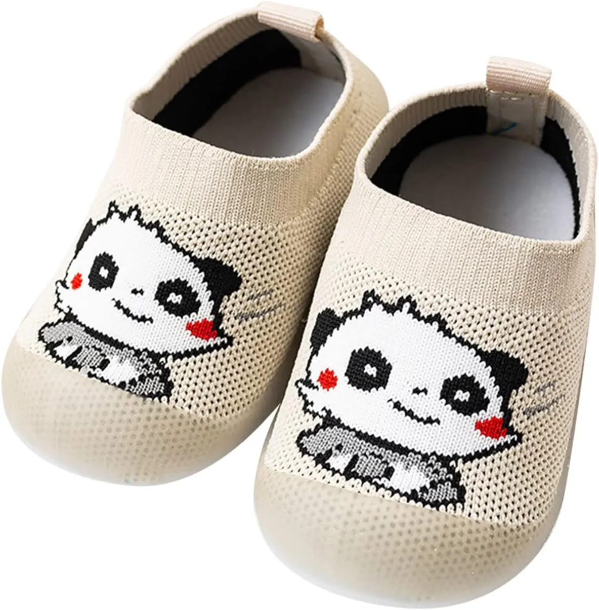 Baby Walking Shoes Toddler First Walking Non-Slip Soft Sole Slip-On Sneakers Casual Mesh Lightweight Sock Shoes